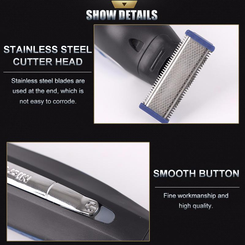 MicroSolo™ Rechargeable 3 in 1 Trim Shaver