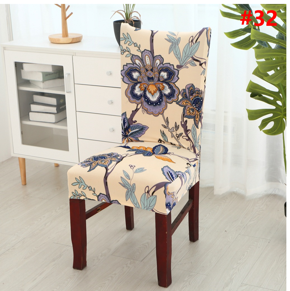 SlipPerfect Chair Cover - Dining Room Kitchen Protector Waterproof Stretch Pet Proof Slipcover