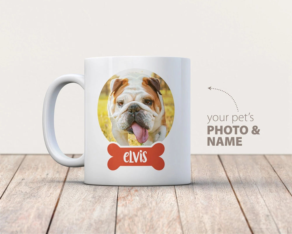 Custom Pet Coffee Mug - Dog Photo For Dog Lover - 11 oz. or 15 oz. Mug