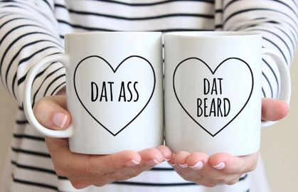 Dat Ass And That Beard Mug For Couple - 11 oz. or 15 oz. Mug