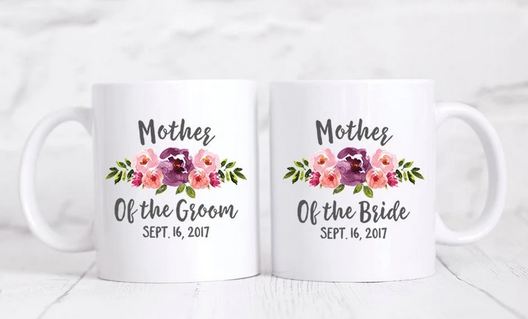 Personalized Mother Of The Bride Mother Of The Groom Personalized Mug- 11 oz. or 15 oz. Mug