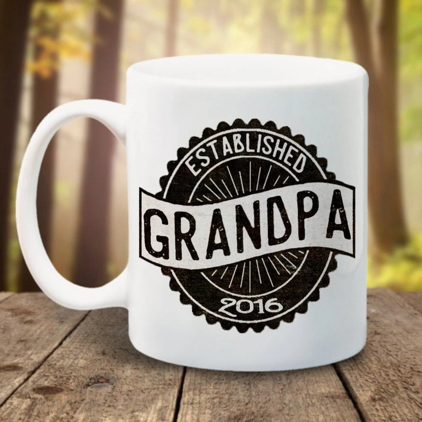 New Grandpa Mug - 11 oz. or 15 oz. Mug