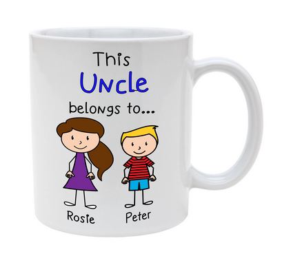 Personalized Uncle Family Mug - 11 oz. or 15 oz. Mug