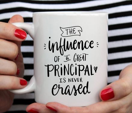 The Influence Of A Great Principal Is Never Erased Mug For School Principal Gift - 11 oz. or 15 oz. Mug