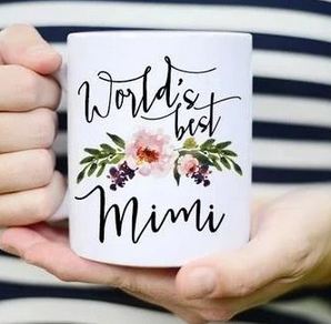 Worlds Best Mimi Coffee Mug For Grandma - 11 oz. or 15 oz. Mug