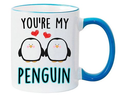 Youre My Penguin Mug Gift Blue - 11 oz. Mug