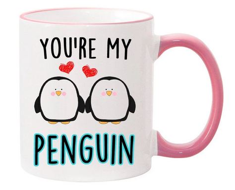 Youre My Penguin Mug Gift Pink - 11 oz. Mug