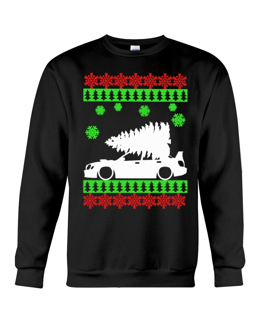 XMAS Bugeye Crewneck Sweatshirt - Unisex - Sizes Small to 5XL Ugly Christmas Sweater