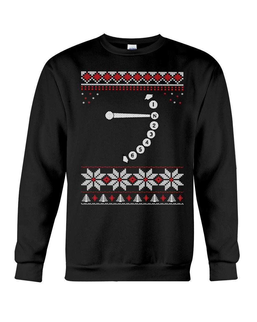 GP Reverse Motogear Crewneck Sweatshirt - Unisex - Sizes Small to 5XL Ugly Christmas Sweater