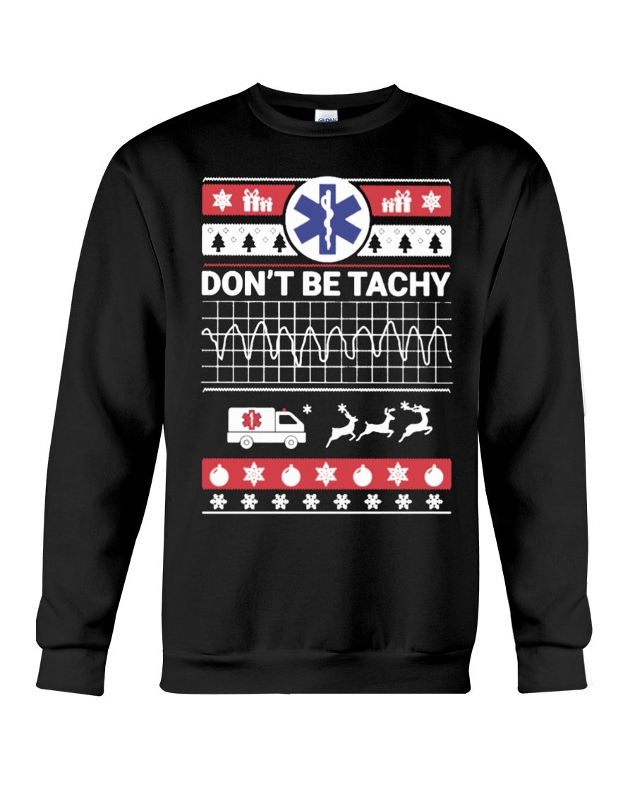 EMT Nurse Crewneck Sweatshirt - Unisex - Sizes Small to 5XL Ugly Christmas Sweater