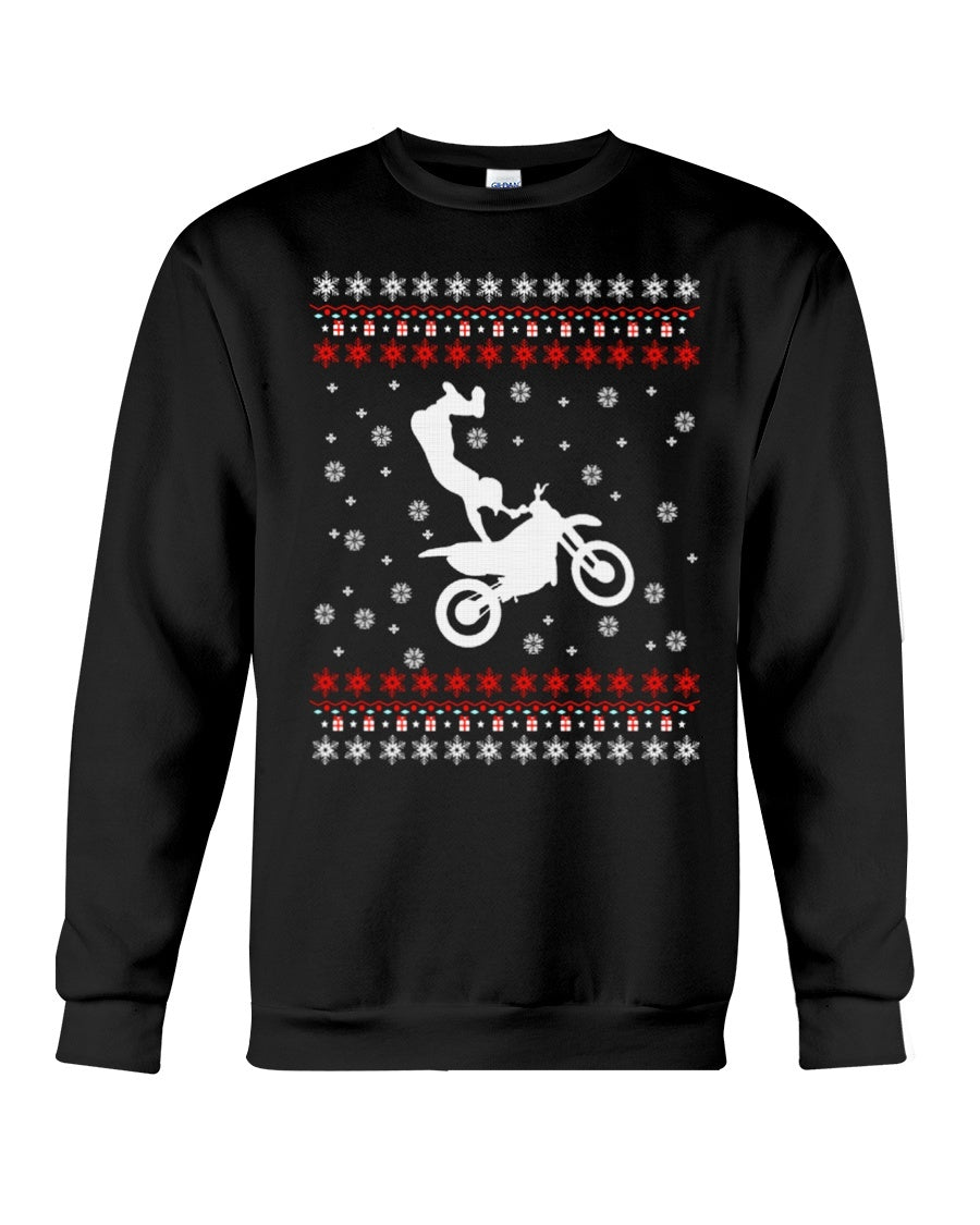 Freestyle Motocross Sweatshirt - Unisex - Sizes Small to 5XL Ugly Christmas Sweater