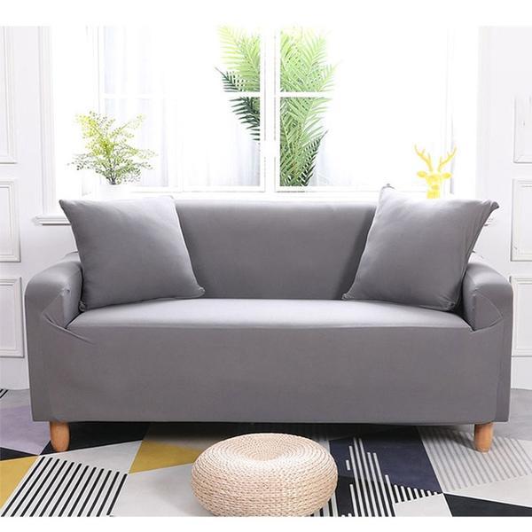 SlipPerfect Sofa Cover - Couch Sectional Protector Waterproof Stretch Pet Proof Slipcover