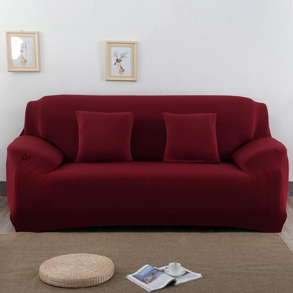 SlipPerfect Sofa Cover - Couch Sectional Protector Waterproof Stretch Pet Proof Slipcover